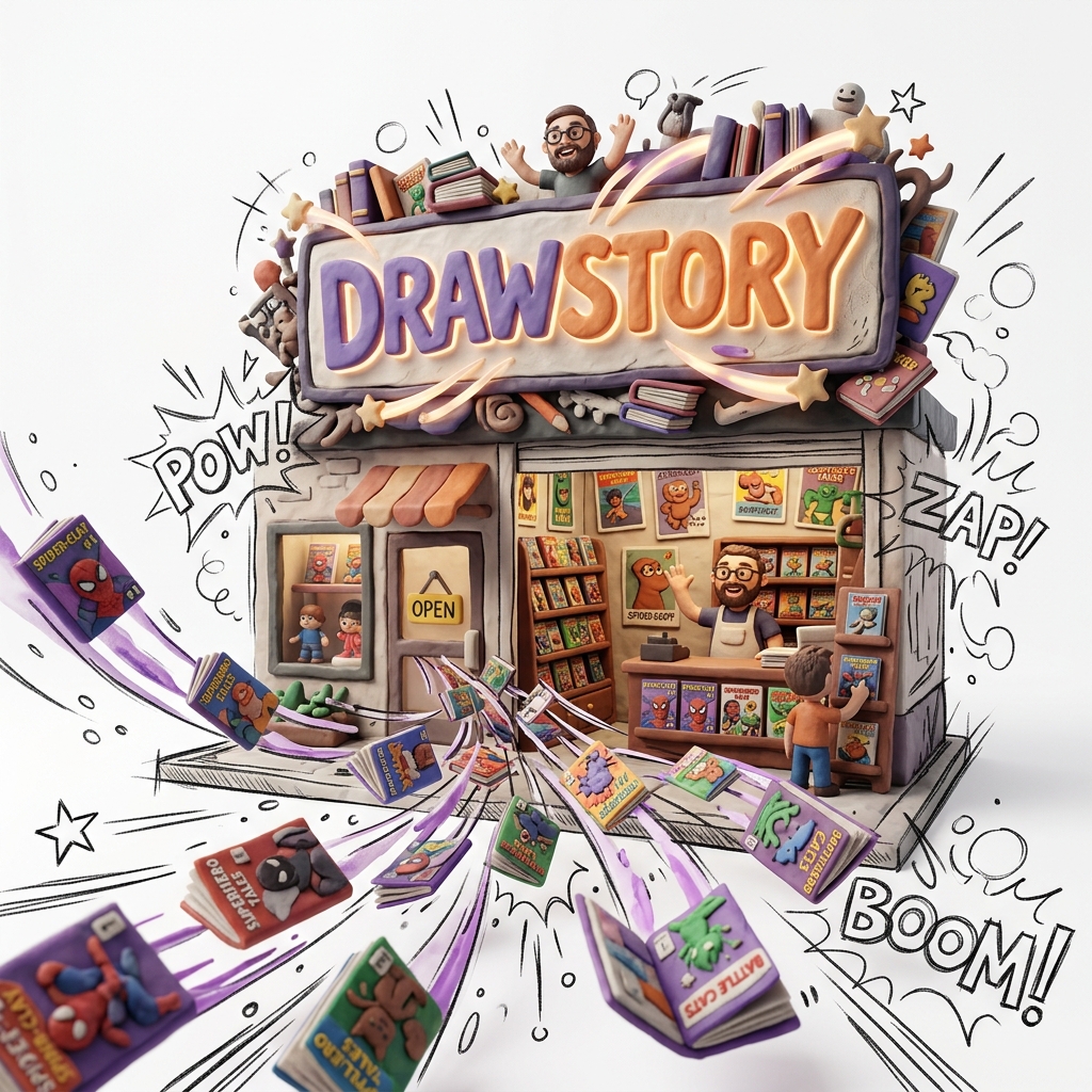 How to Generate a Comic Chapter with Consistent Characters Using Drawstory.ai
